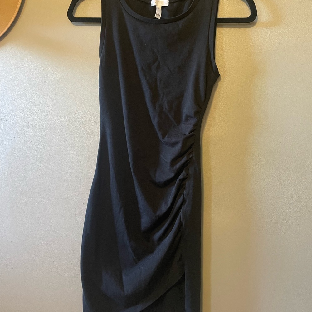 Leith Elegant Black Sleeveless Dress